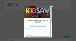 Desktop Screenshot of kidsaw.co.uk